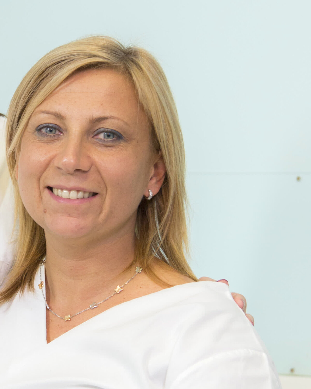La Dott.ssa Cristina Brini nel suo studio a Imola